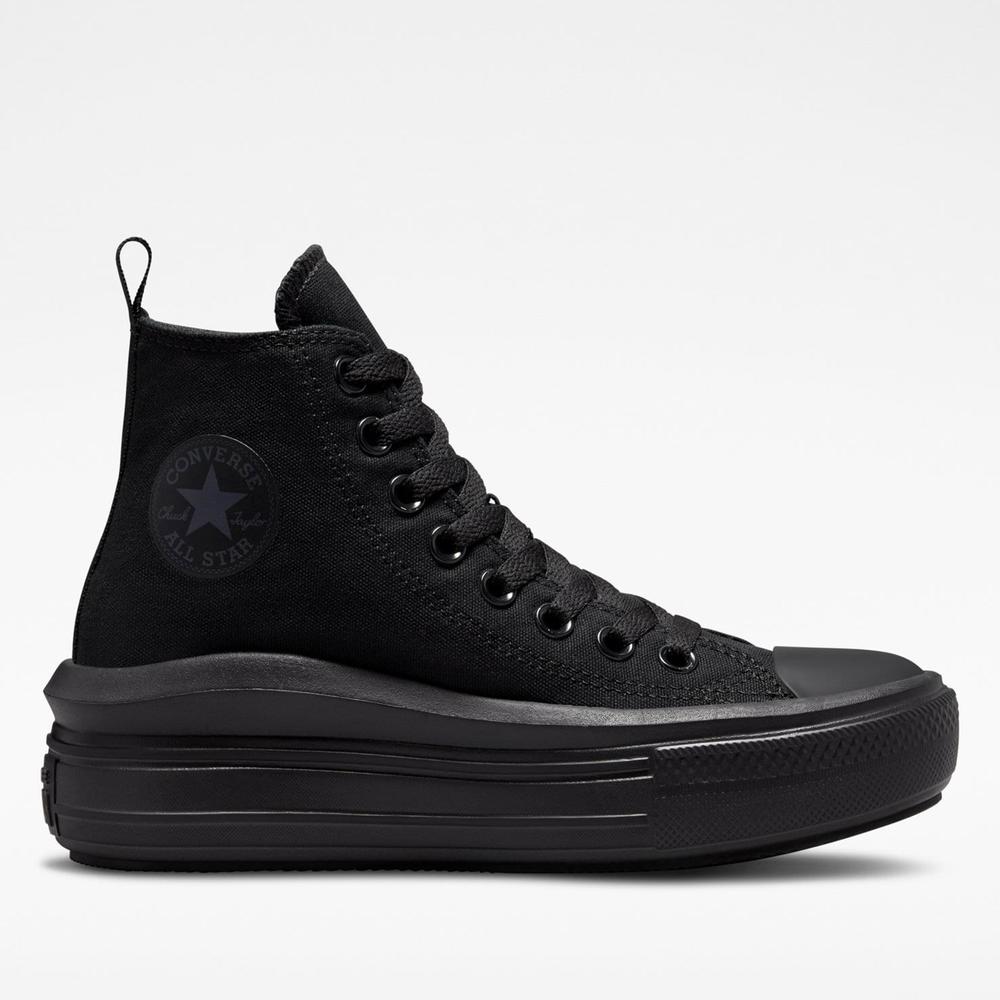 Topánky Converse Chuck Taylor All Star Move Platform A03668C - čierne