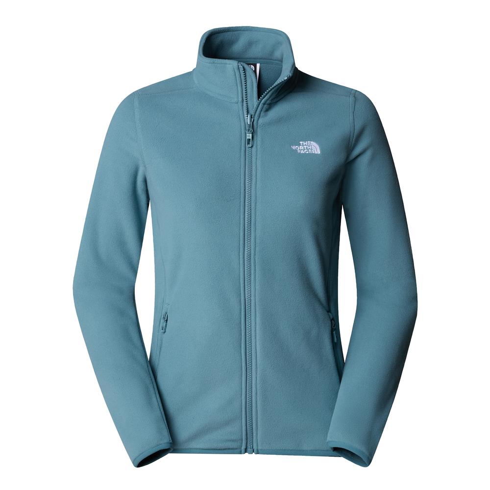 Dámske blúza The North Face 100 Glacier Full-Zip Fleece 0A855O4221 - modré