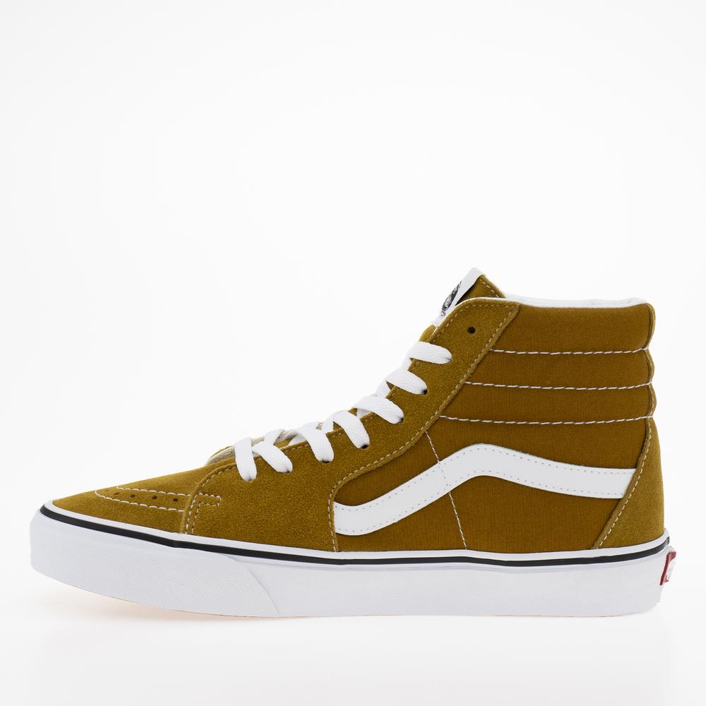 Topánky Vans Color Theory Sk8-Hi VN0007NS1M71 - hnedé