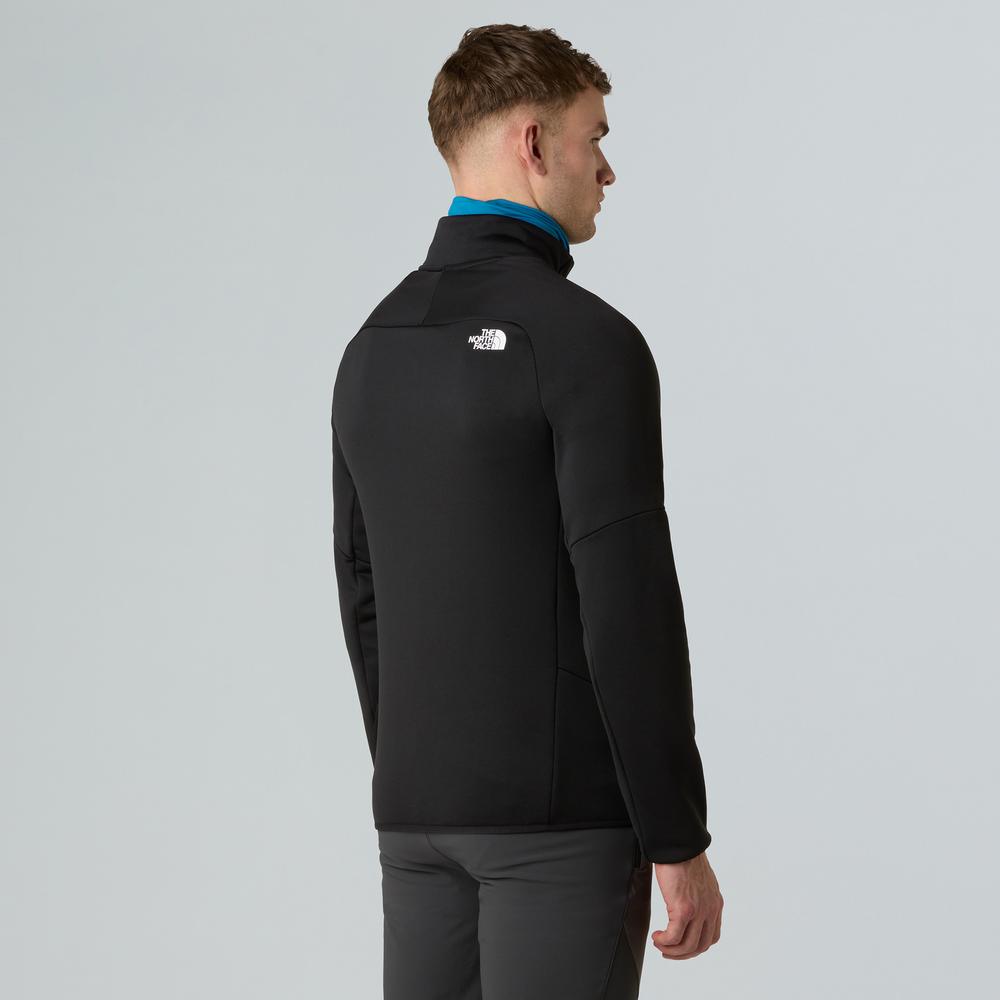 Mužský bunda The North Face Meteora 1/4 Zip 0A8E1MJK31 - čierne