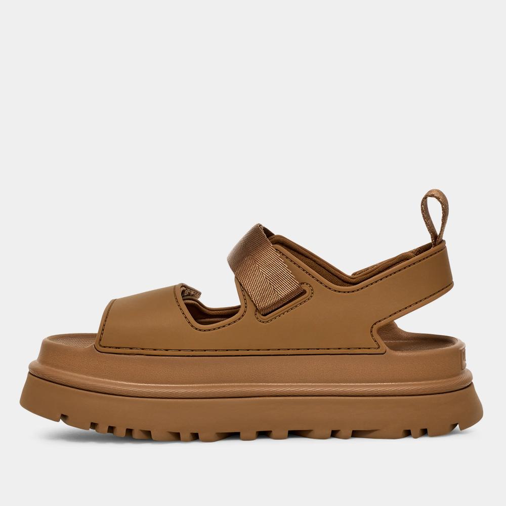 Sandále Ugg GoldenGlow 1152685-BRWN - hnedé