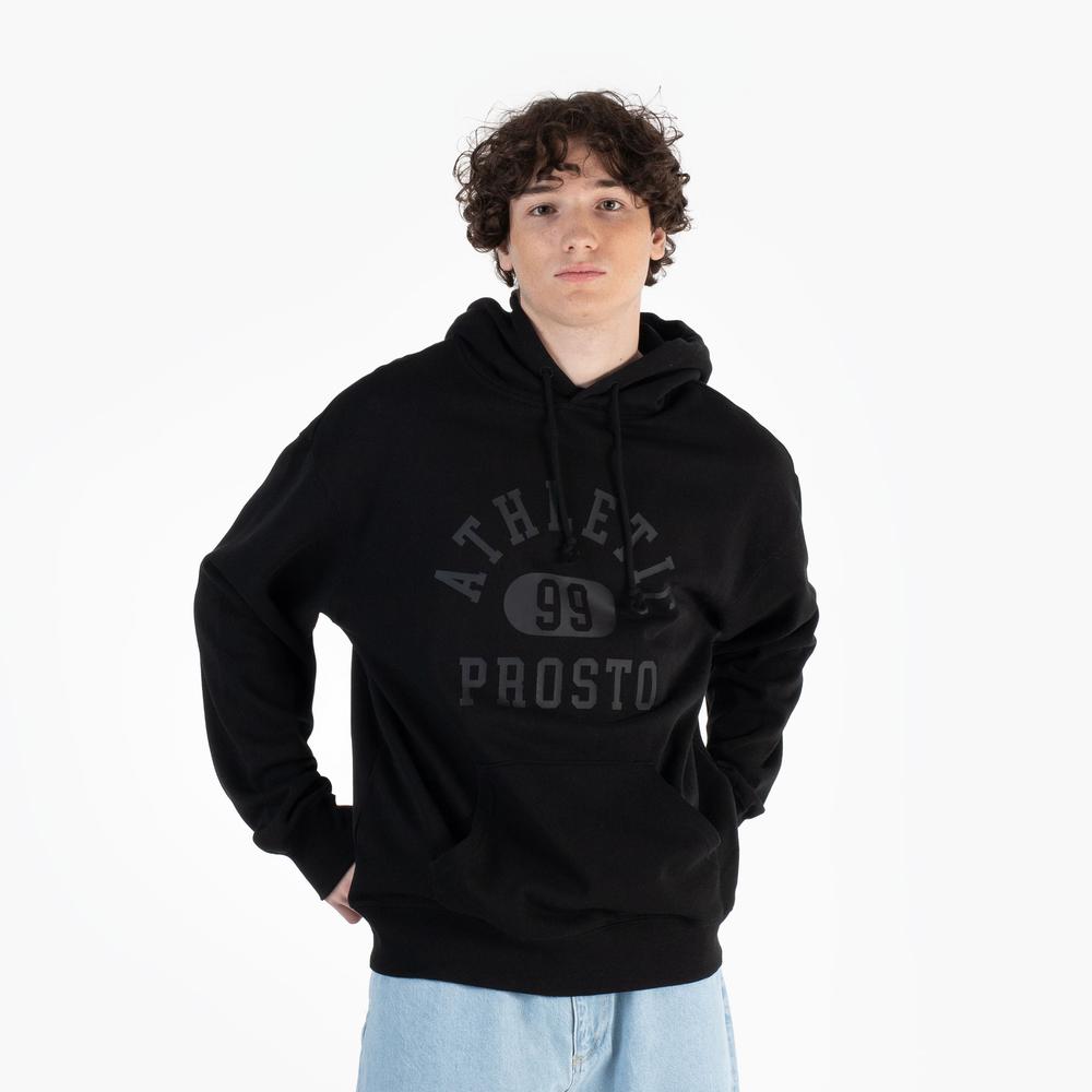 Blúza Prosto Klasyk Hoodie Athletic 99 KL251MSWE2052 - čierne