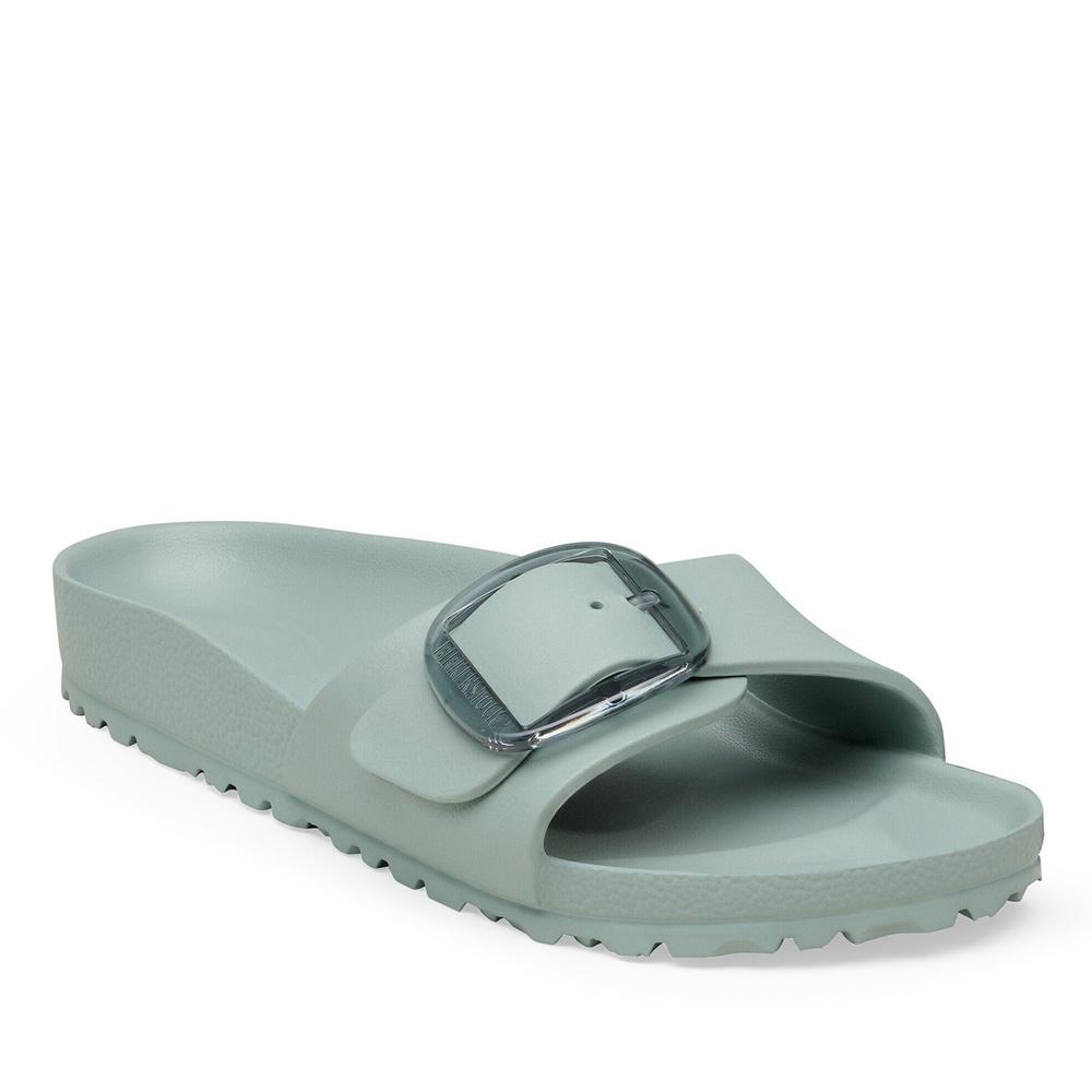 Klapky dámske Birkenstock Madrid Big Buckle 1031422 - zelené