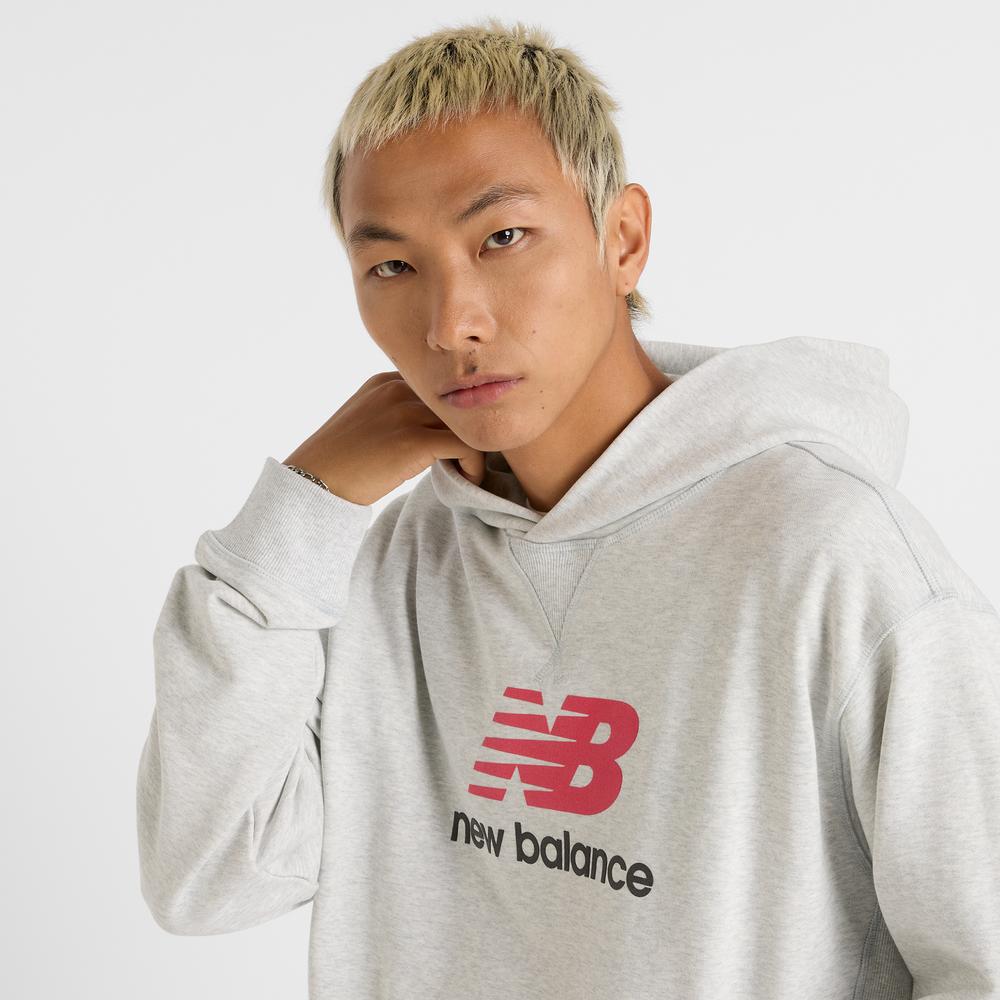 Pánska bunda New Balance MT51512AHH - šedý