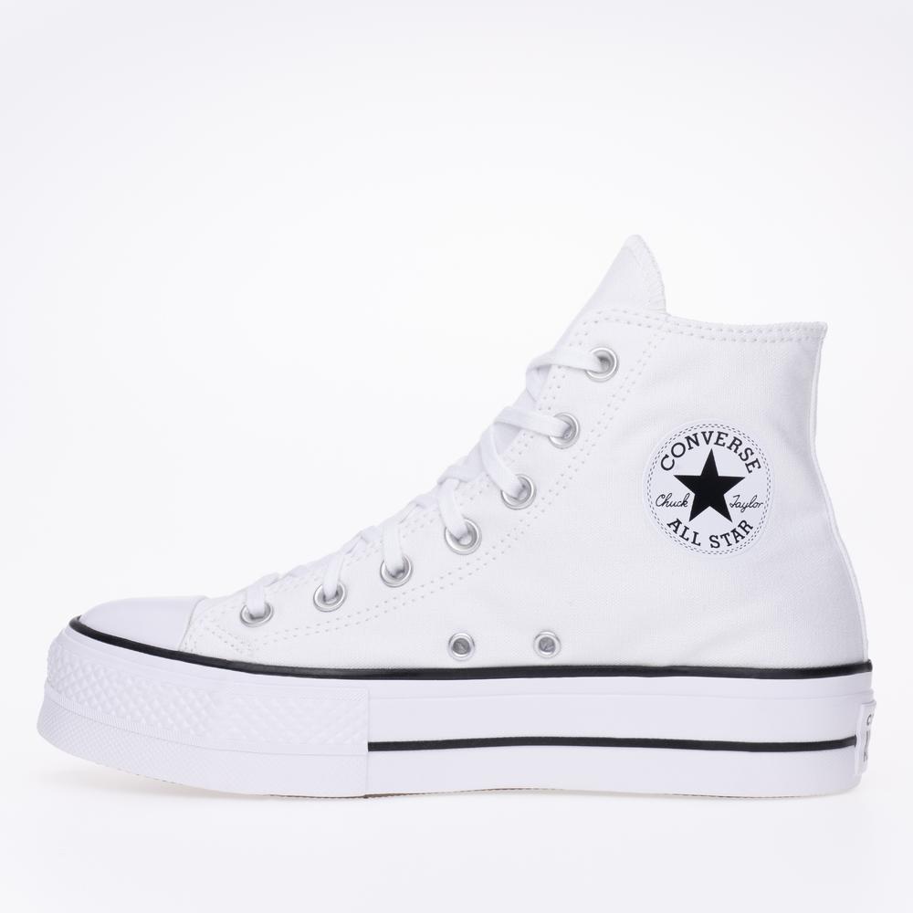 Topánky Converse Chuck Taylor All Star Lift Platform Canvas 560846C - biele
