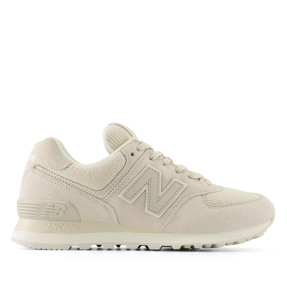 Dámske topánky New Balance WL574CBG - béžové