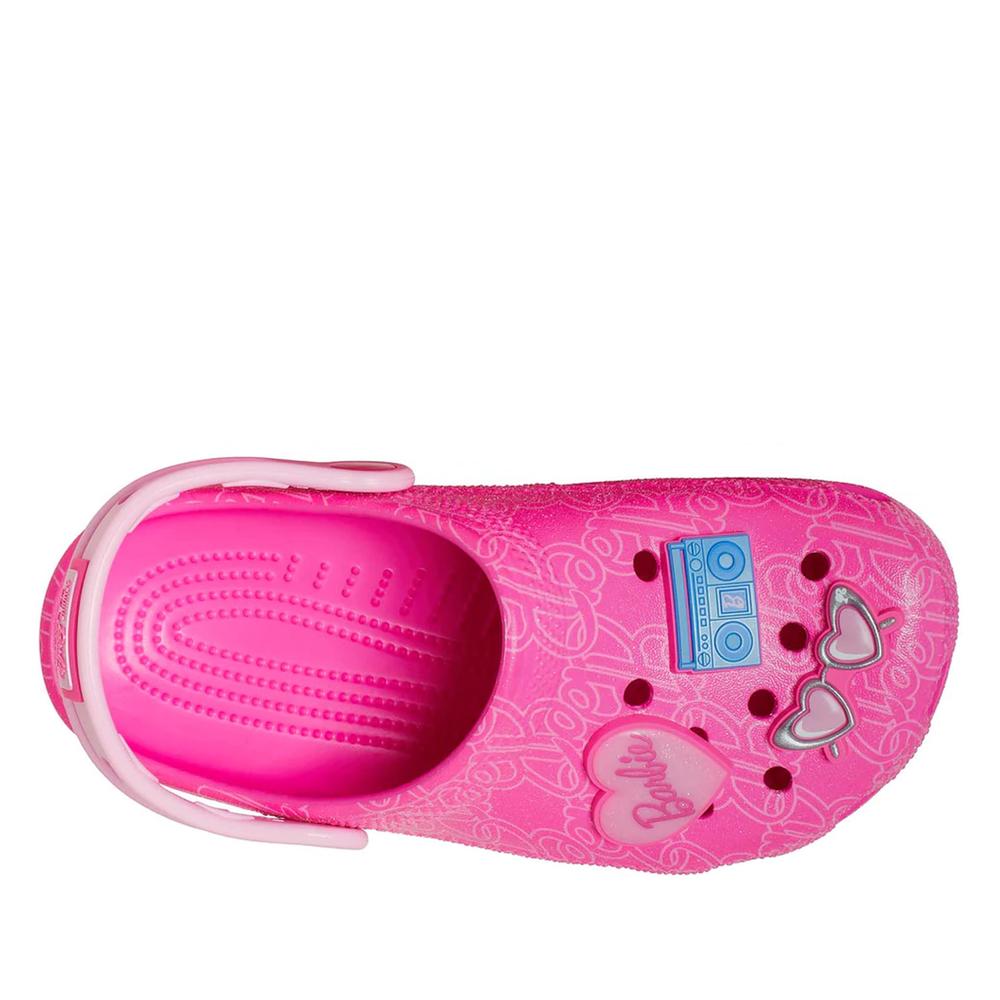 Klapky Crocs Barbie Classic Clog 211406-90H - ružové