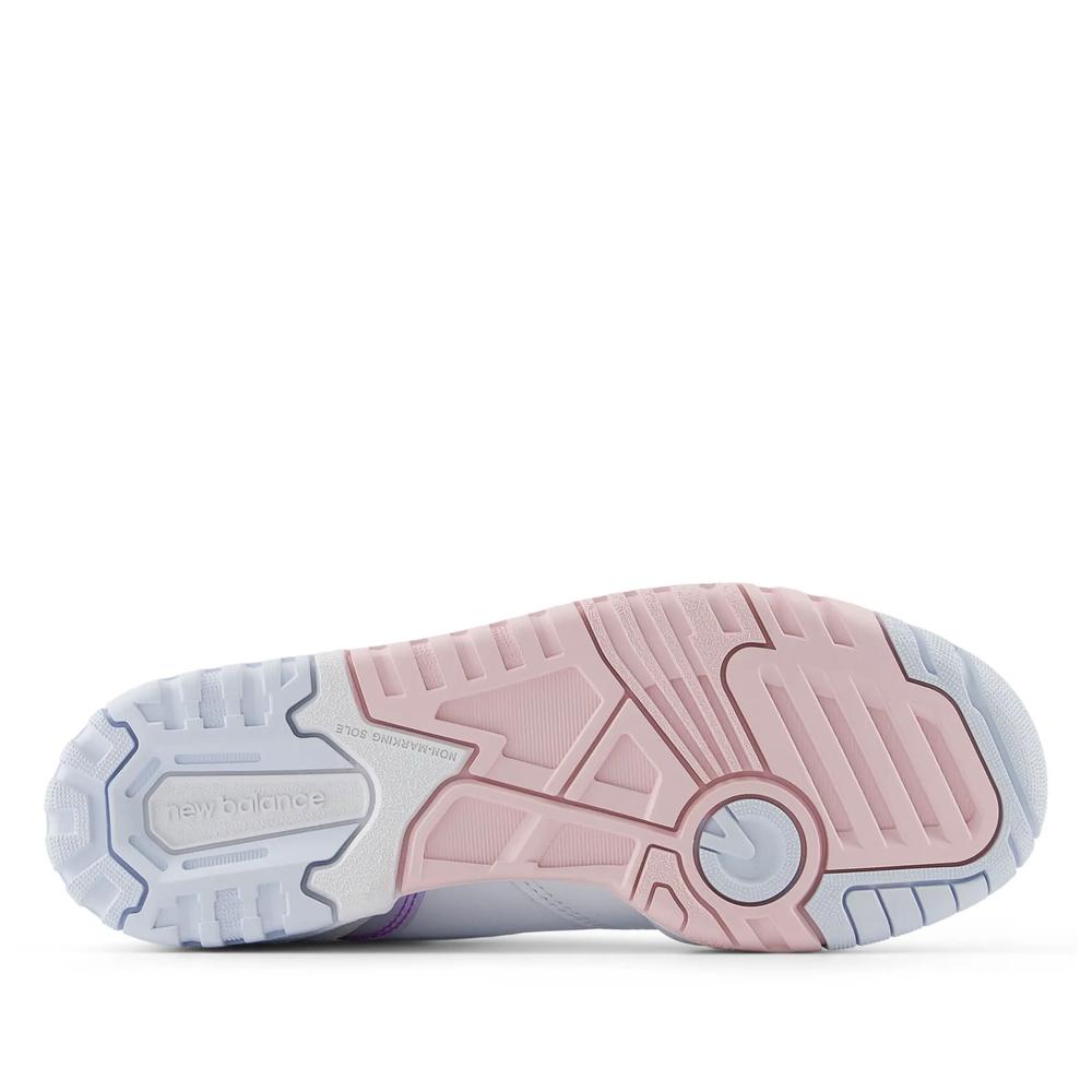 Detské topánky New Balance GSB550HW - biele
