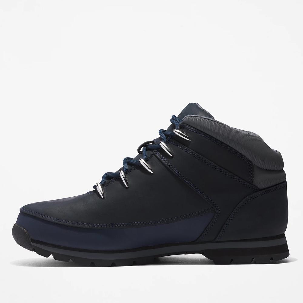 Topánky Timberland Euro Sprint Hiker 0A2JA10191 - tmavomodrá