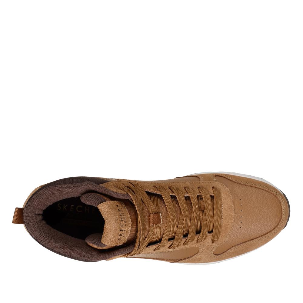 Pánske topánky Skechers Uno Stand High 183013WSK - hnedé