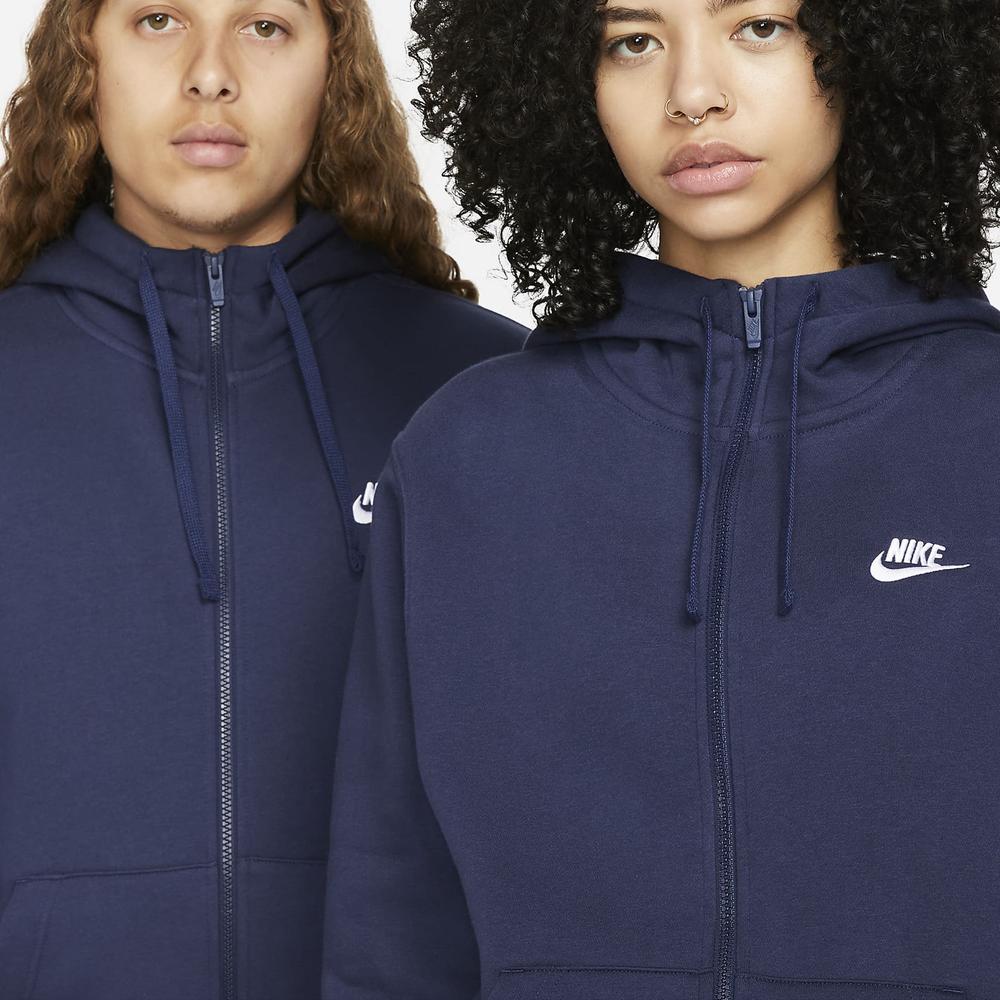 Blúza Nike NSW Club Fleece BV2645-410 - tmavomodré