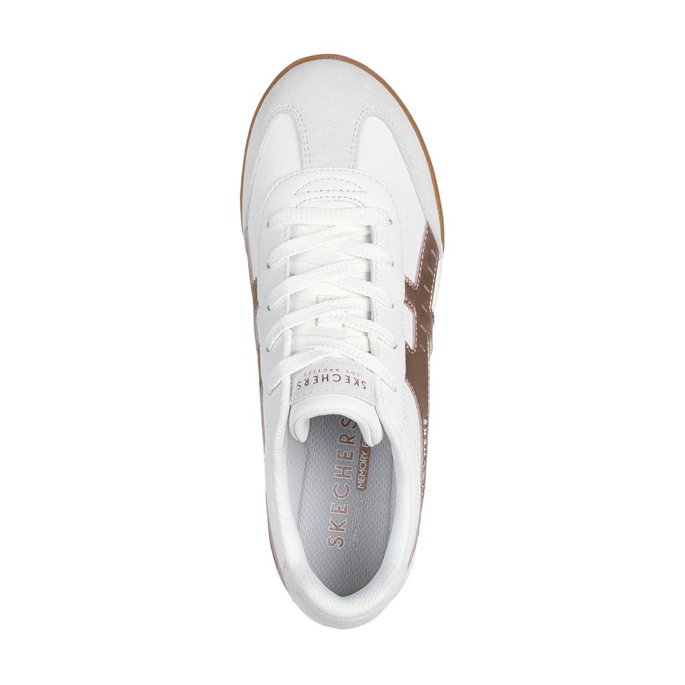 Dámske topánky Skechers Zinger Metallic Roads 177500WTRG - biele