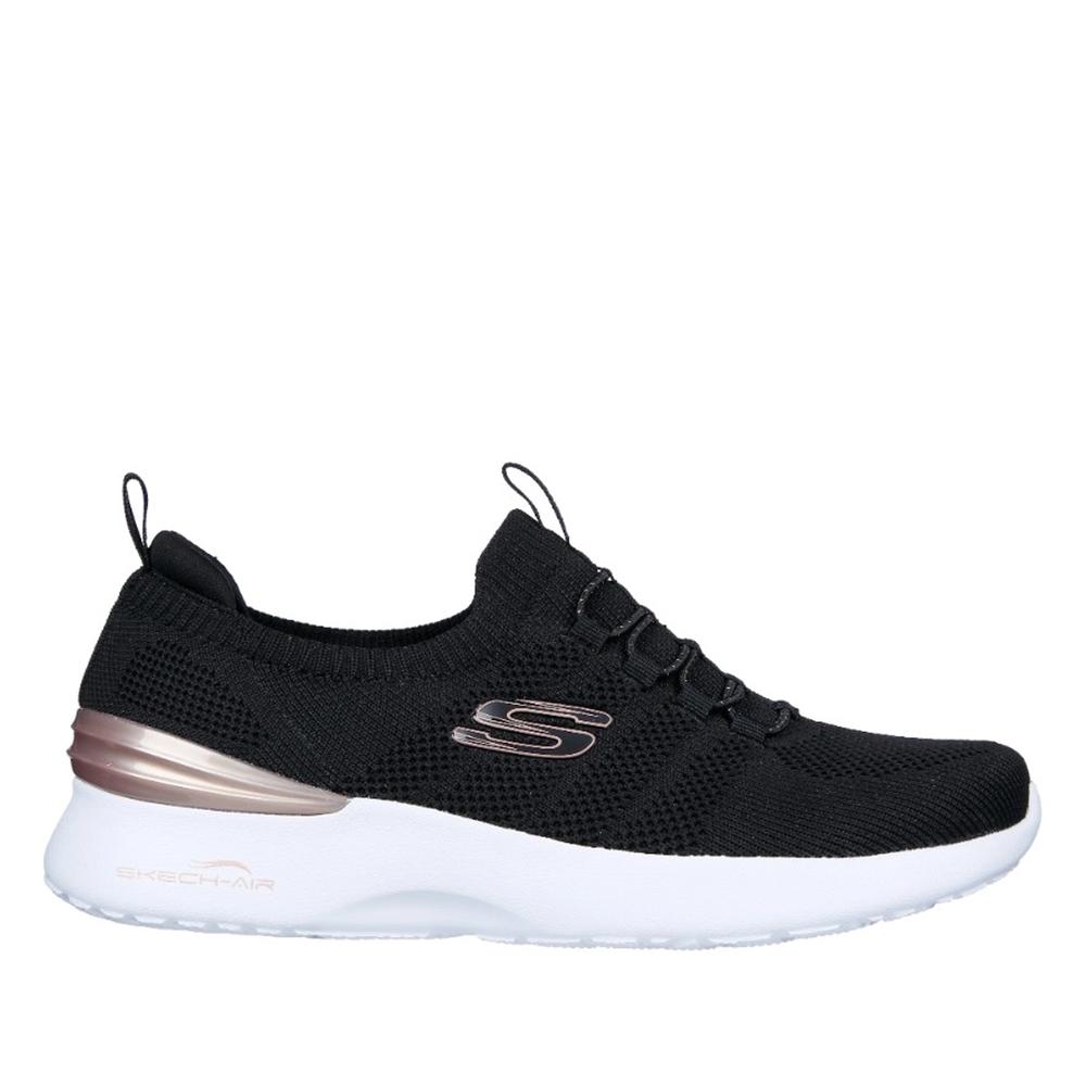 Dámske topánky Skechers Air Dynamight Perfect Steps 149754BKRG - čierne