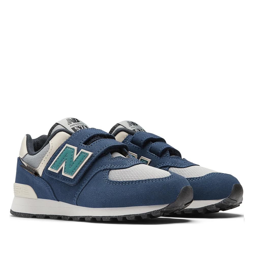 Topánky New Balance PV574SOA - modré