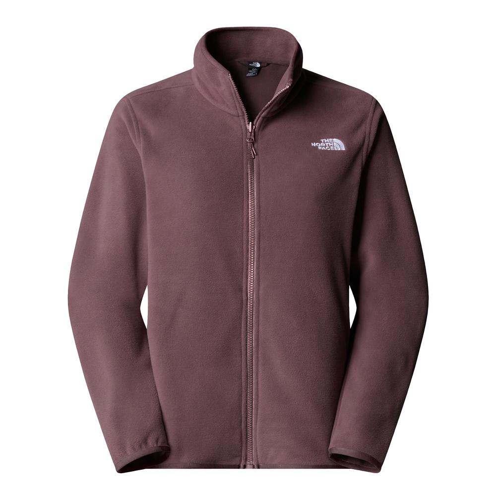 Dámská blúza The North Face 100 Glacier Full-Zip Fleece 0A8D2FBQ71 - bordóvé