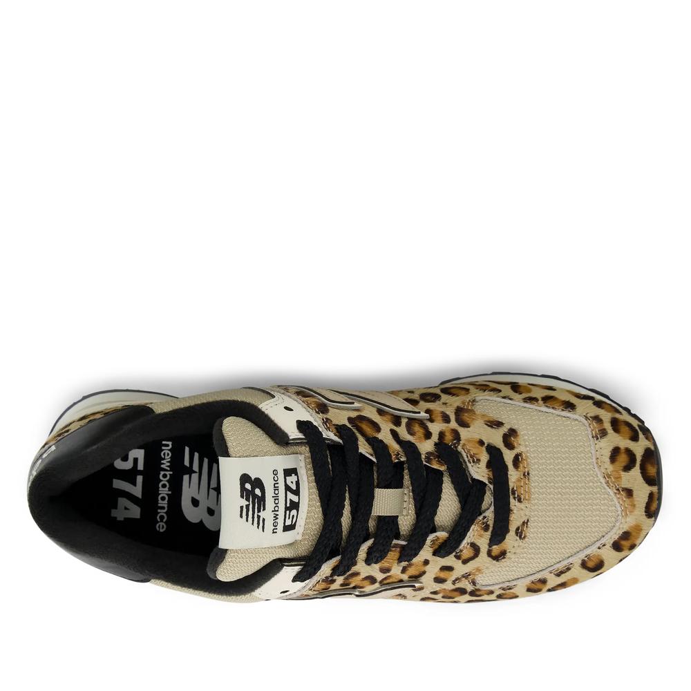 Dámske topánky New Balance W574PN - hnedé