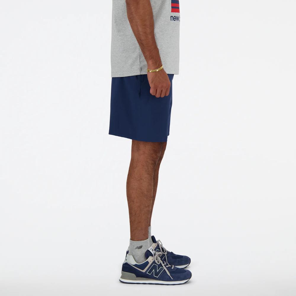 Pánske šortky New Balance MS41232NNY - tmavomodré