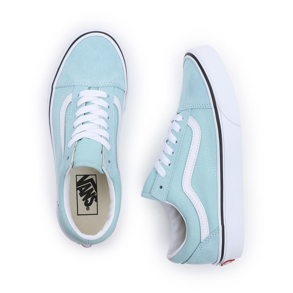 Topánky Vans Color Theory Old Skool VN0007NTH7O1 - modré