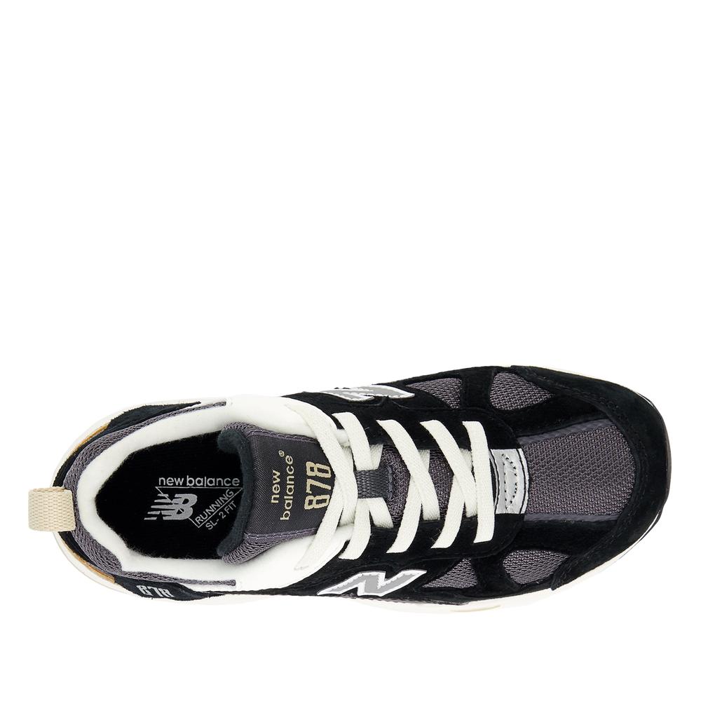 Detské topánky New Balance PV878BM1 - čierne