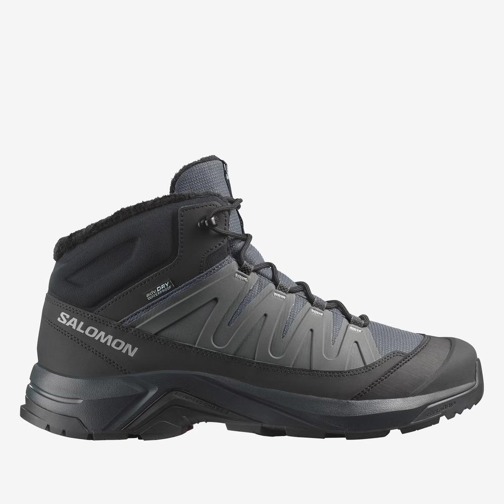 Pánske topánky Salomon X-Adventure Coldrush Waterproof L47856000 - čierne