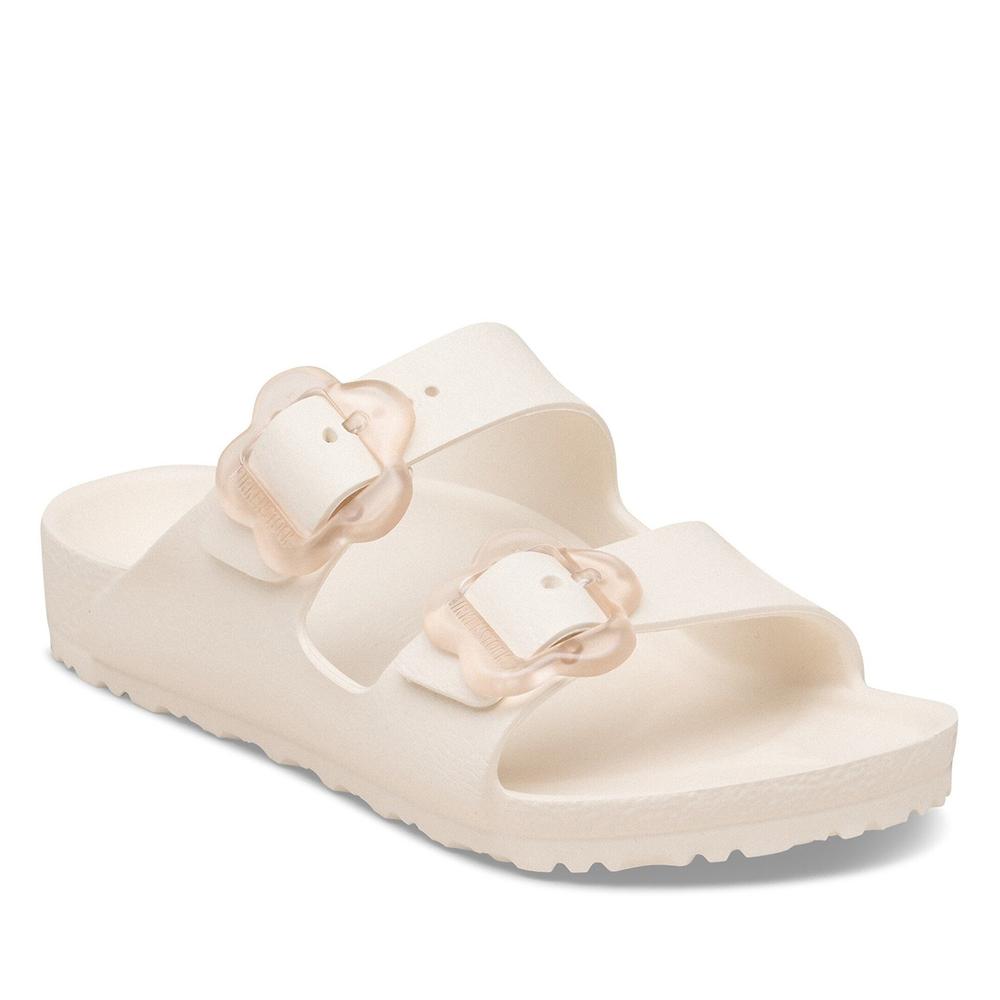 Klapky Birkenstock Arizona Flower Eva Kids 1031291 - béžové