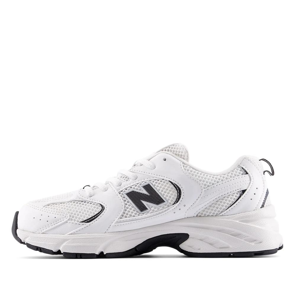Detské topánky New Balance GR530CF  - biele