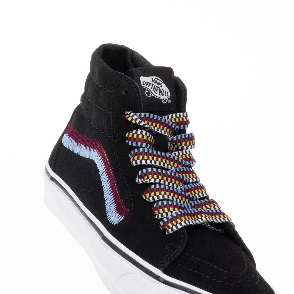 Topánky Vans Sk8-Hi Tapered Embroidery VN0009QPBMA1 - čierne