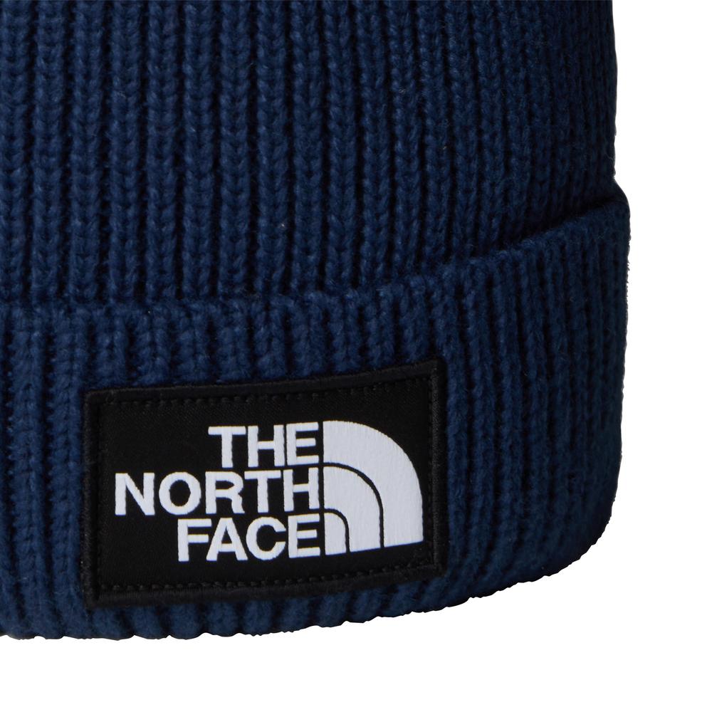 Unisex Čiapka The North Face Logo Box Cuffed Beanie 0A8CHF8K21 - tmavomodré