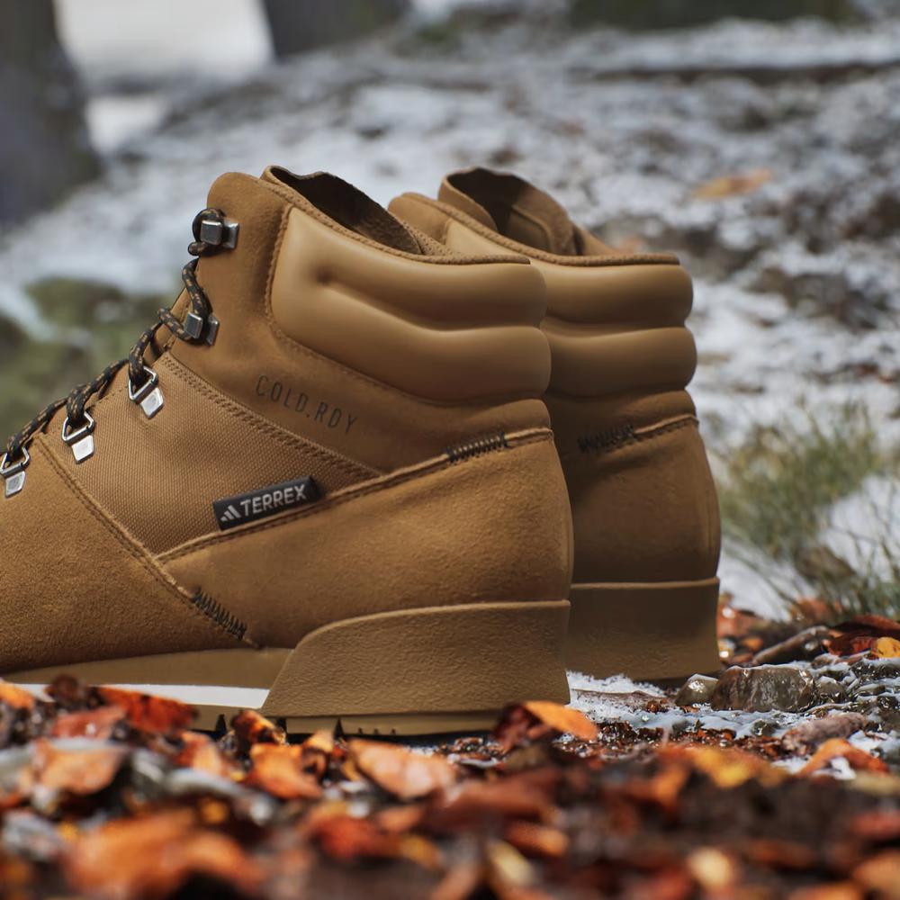 Topánky pánske adidas Terrex Snowpitch Cold.Rdy Hiking IH3664 - hnedé