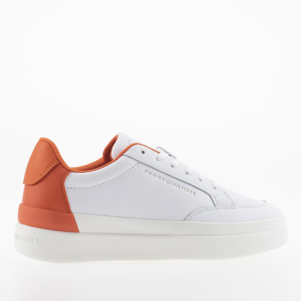 Topánky Tommy Hilfiger Feminine Sneaker With Color FW0FW06896-0K9 - biele