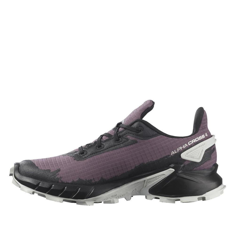Topánky Salomon Alphacross 4 L41725200 - fialové