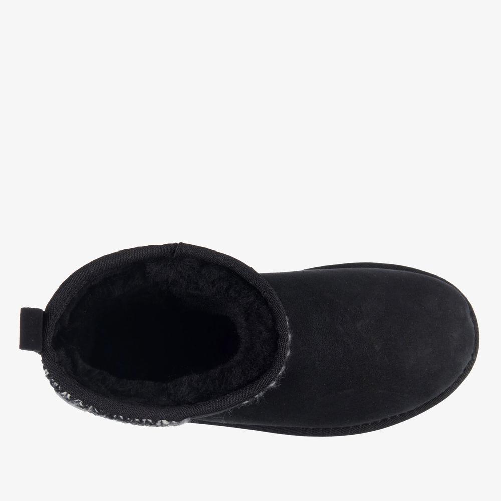 Topánky Emu Australia Stinger Knit Flatform W13143BLAK - čierne