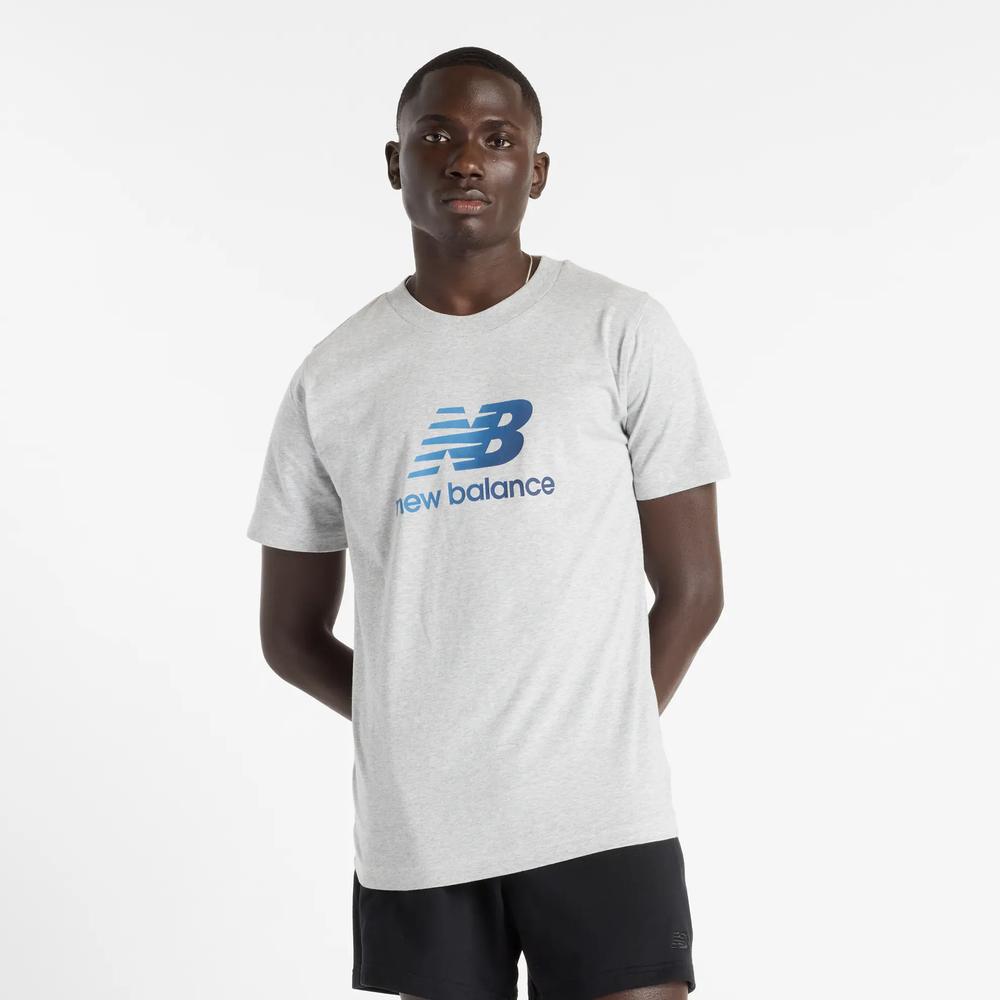 Pánske tričko New Balance MT51503AG - šedý