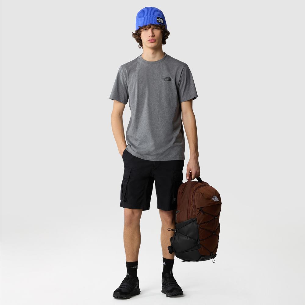 Tričko The North Face Simple Dome 0A87NGDYY1 - šedý