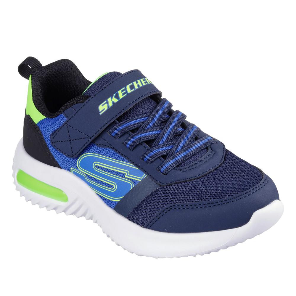 Detské topánky Skechers Bounder Tech Ultravoid 403723LNVLM - tmavomodré