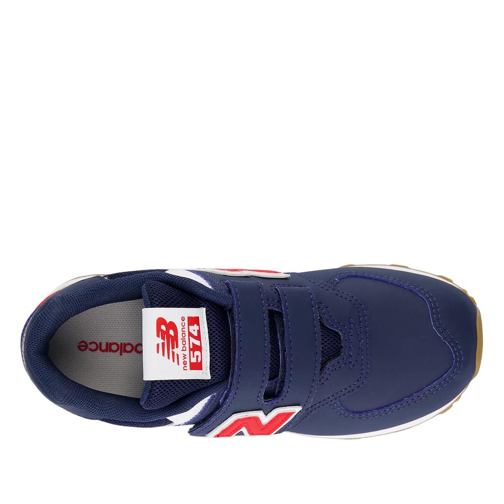 Detské topánky New Balance PV574NF - tmavomodré