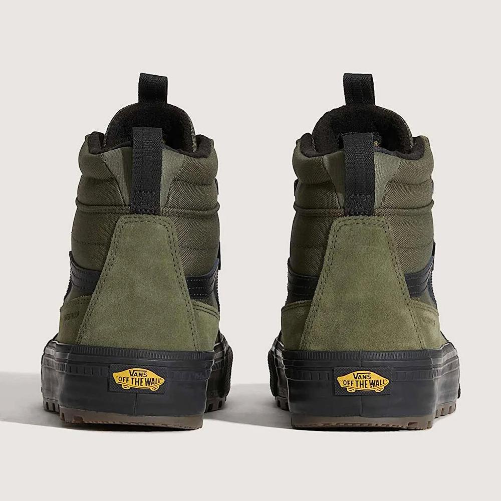Dámske topánky Vans SK8-Hi Waterproof VN000DAQ2031 - zelené