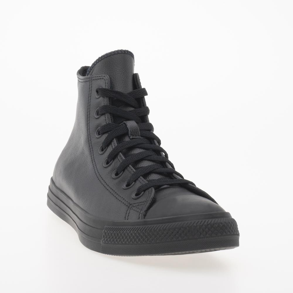 Topánky Converse Chuck Taylor All Star Hi Mono Leather 135251C - čierne