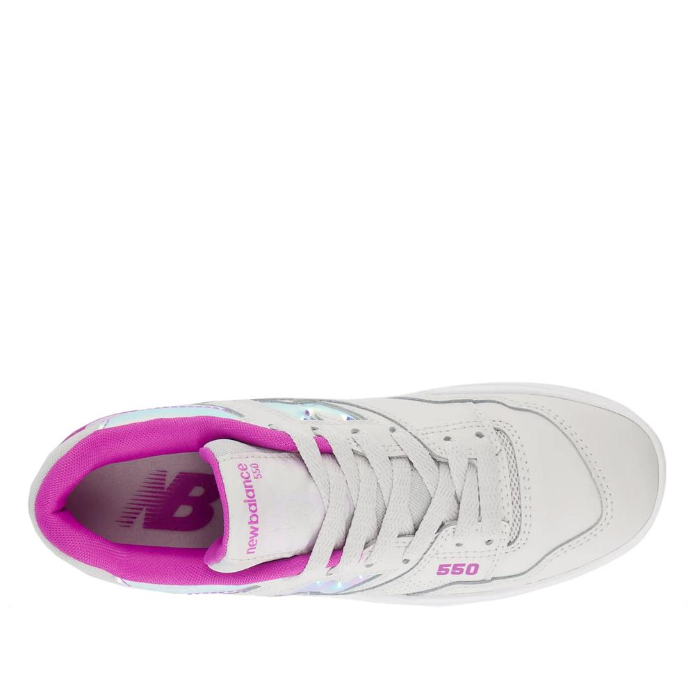 Detské topánky New Balance GSB550HG - šedý