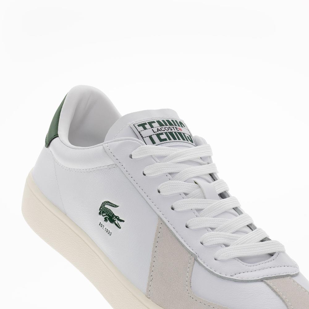 Topánky Lacoste Baseshot Pro 125 3 SMA 749SMA0063-65T - biele