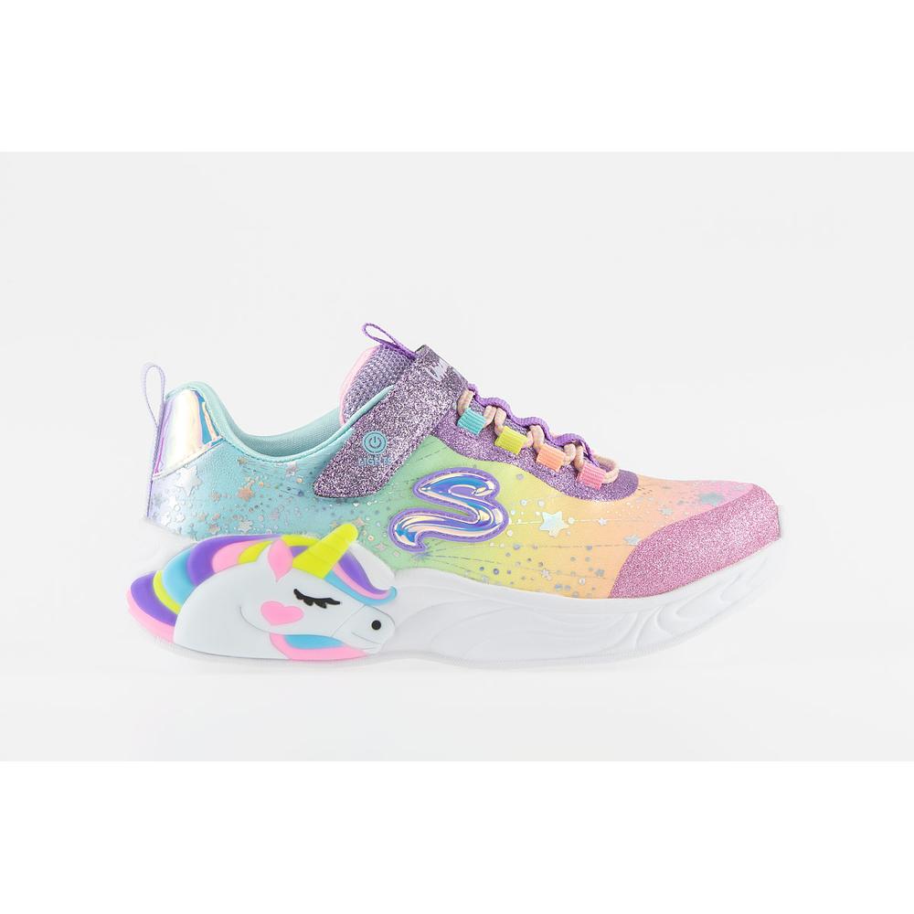 Topánky Skechers S Lights Unicorn Dreams 302311LPRMT - viacfarebné