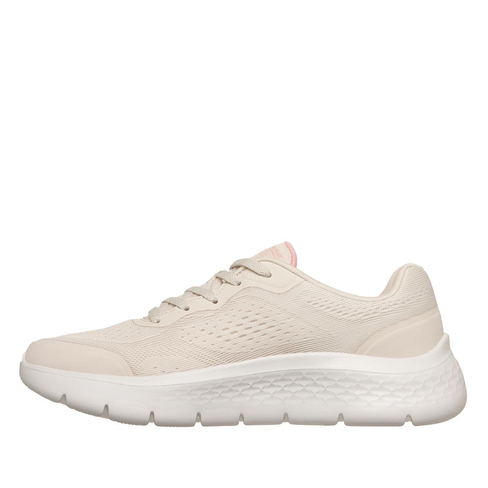Dámske topánky Skechers Go Walk Flex Serenity 125526NTPK - béžové
