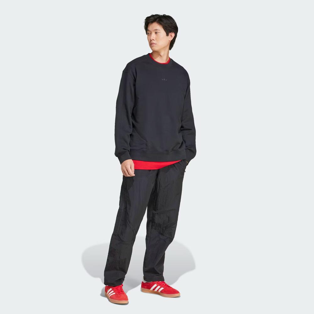Mužský blúza adidas Originals Premium Essentials Crew Sweatshirt JC9574 - čierne