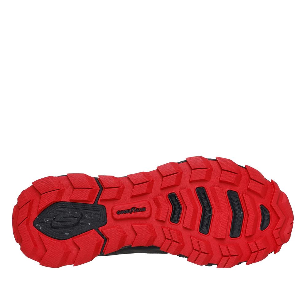 Topánky pánske Skechers Max Protect 237669BKRD - čierne