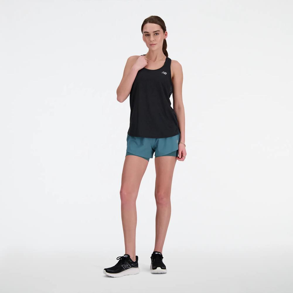 Dámske tričko New Balance WT41250BKH – čierne