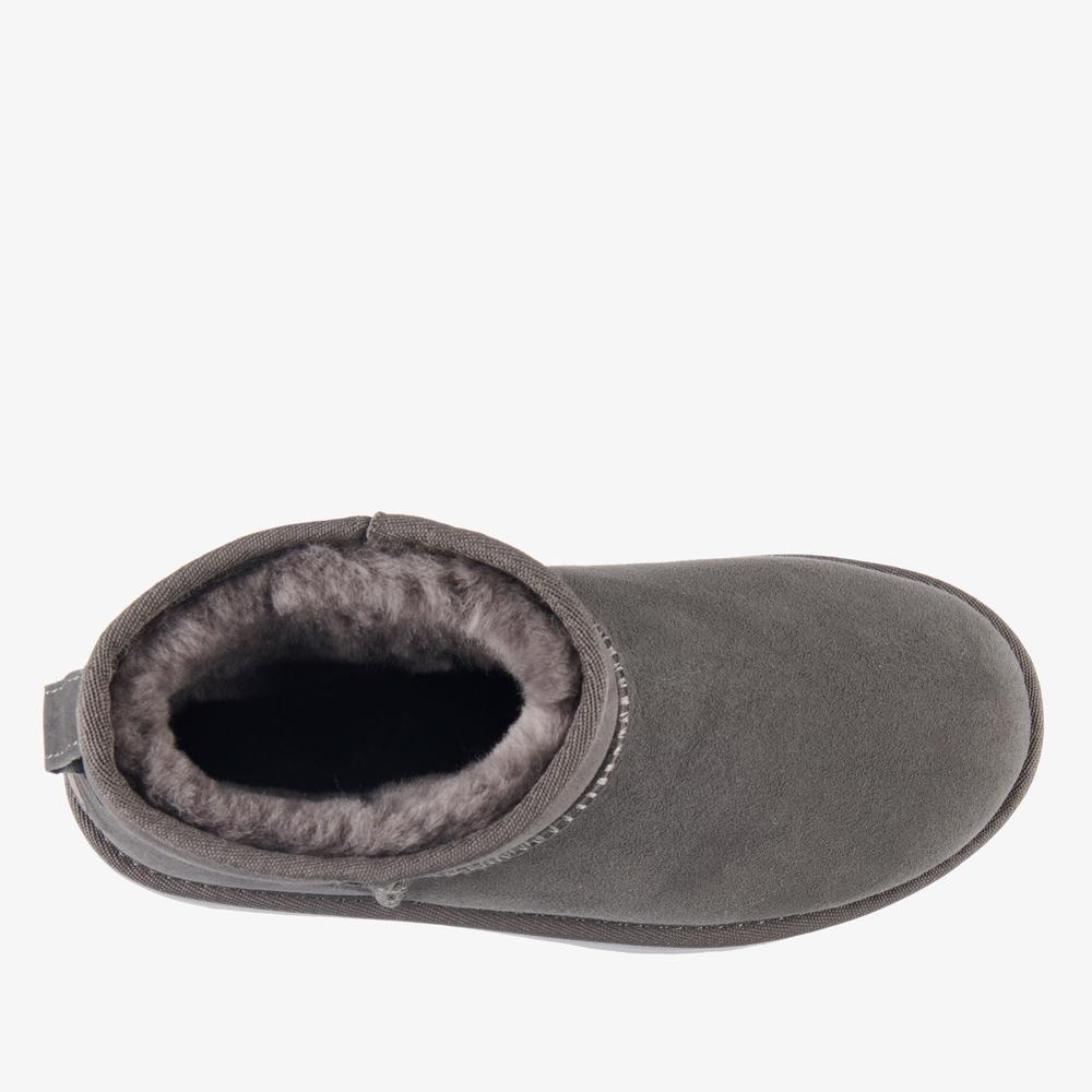Topánky Emu Australia Stinger Micro Flatform W13082CHAR - šedý