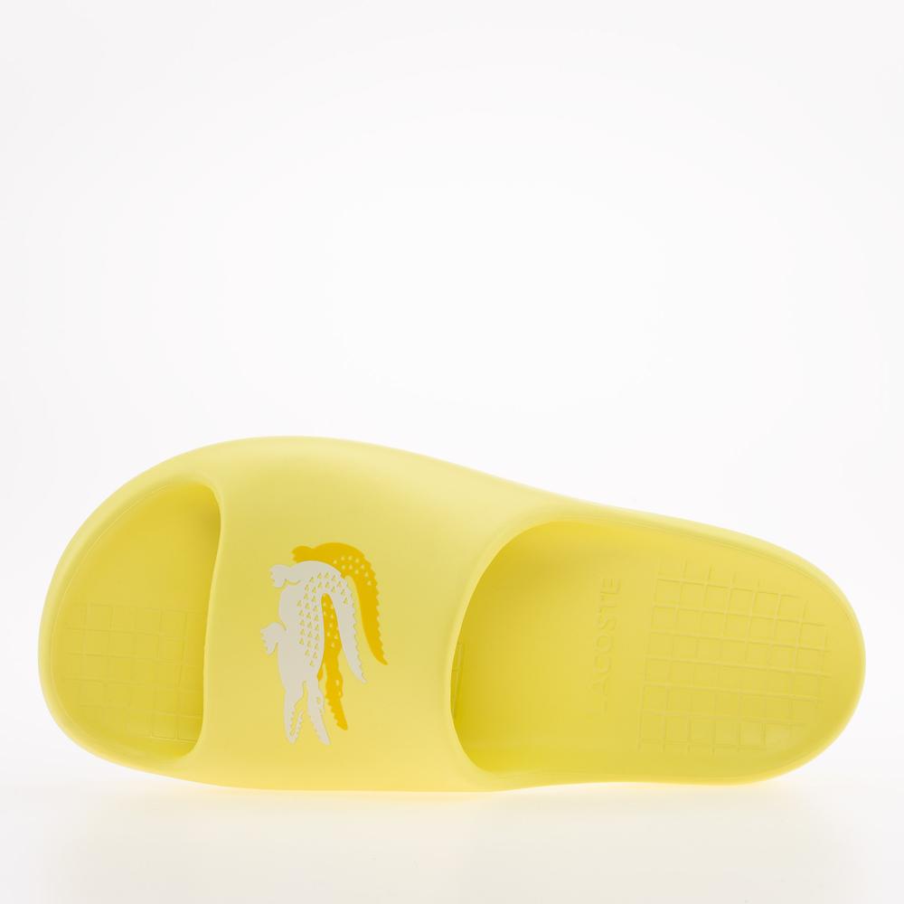 Klapky Lacoste Serve Slide 745CFA0005-AA5 - žltá