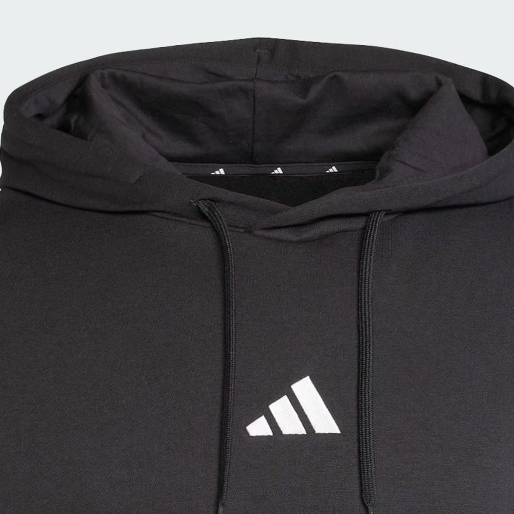 Blúza adidas Sportswear Essentials Feelcozy Fleece Hoodie JE3807 - čierne