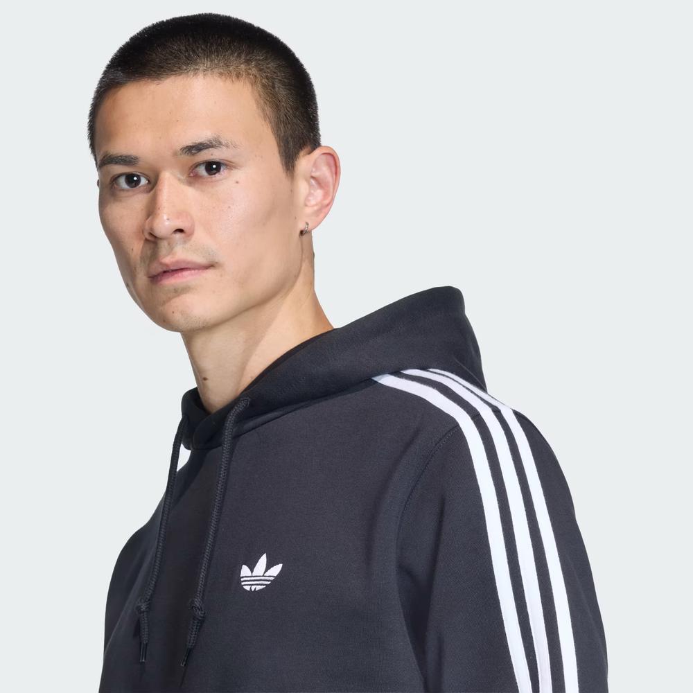 Mužský blúza adidas Originals 3-Stripes KE3557 - čierne