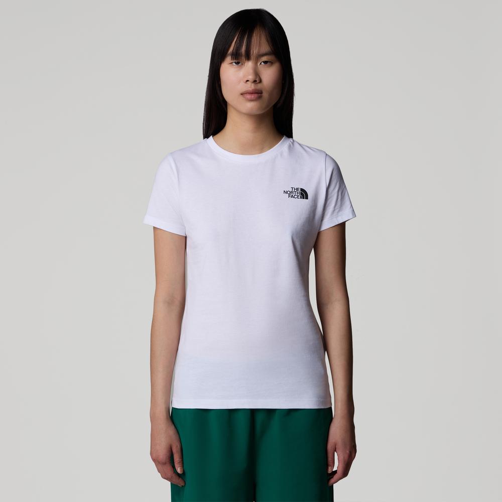 Tričko dámske The North Face Redbox 0A87NMFN41 - biele